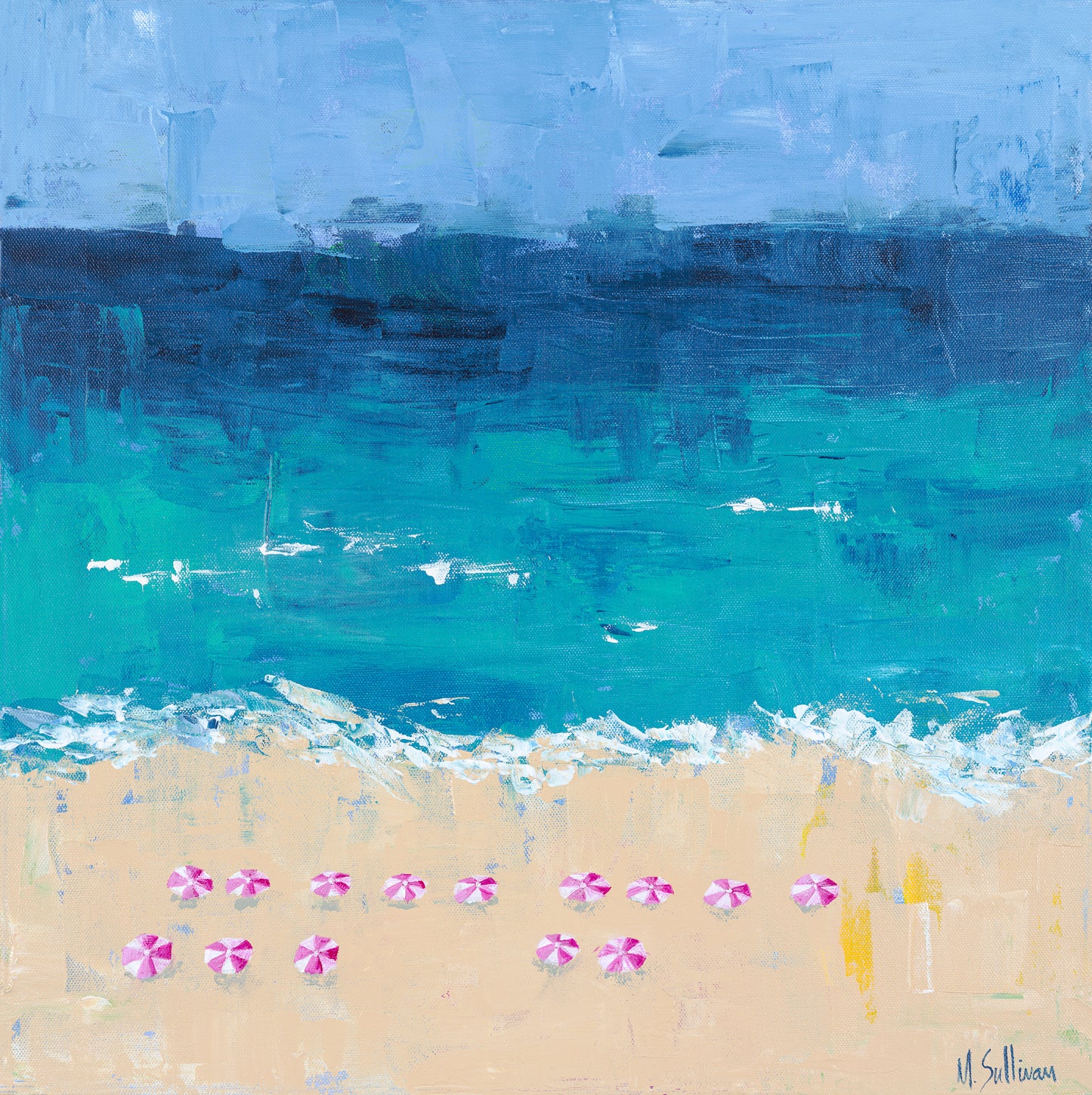 Bermuda Blues Print