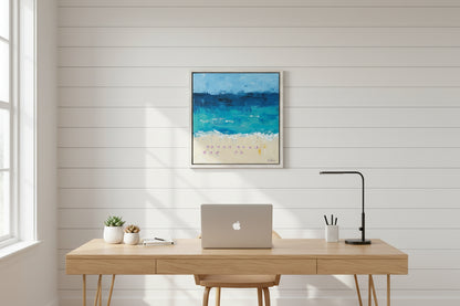 Bermuda Blues Canvas Print