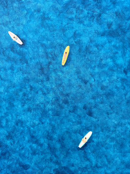 Big Deep Blue Canvas Print